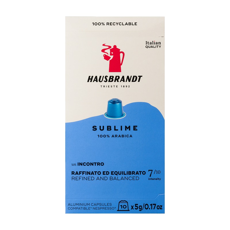 Кофе в капсулах Hausbrandt Sublime, 10 шт