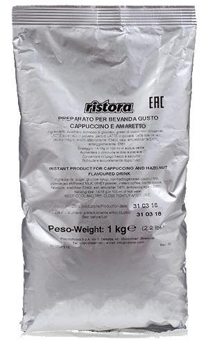 Растворимый кофе капучино Ristora "Амаретто", 1 кг