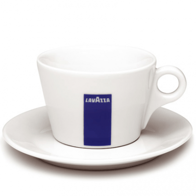 Чашка с блюдцем Американо с логотипом Lavazza, 200 мл